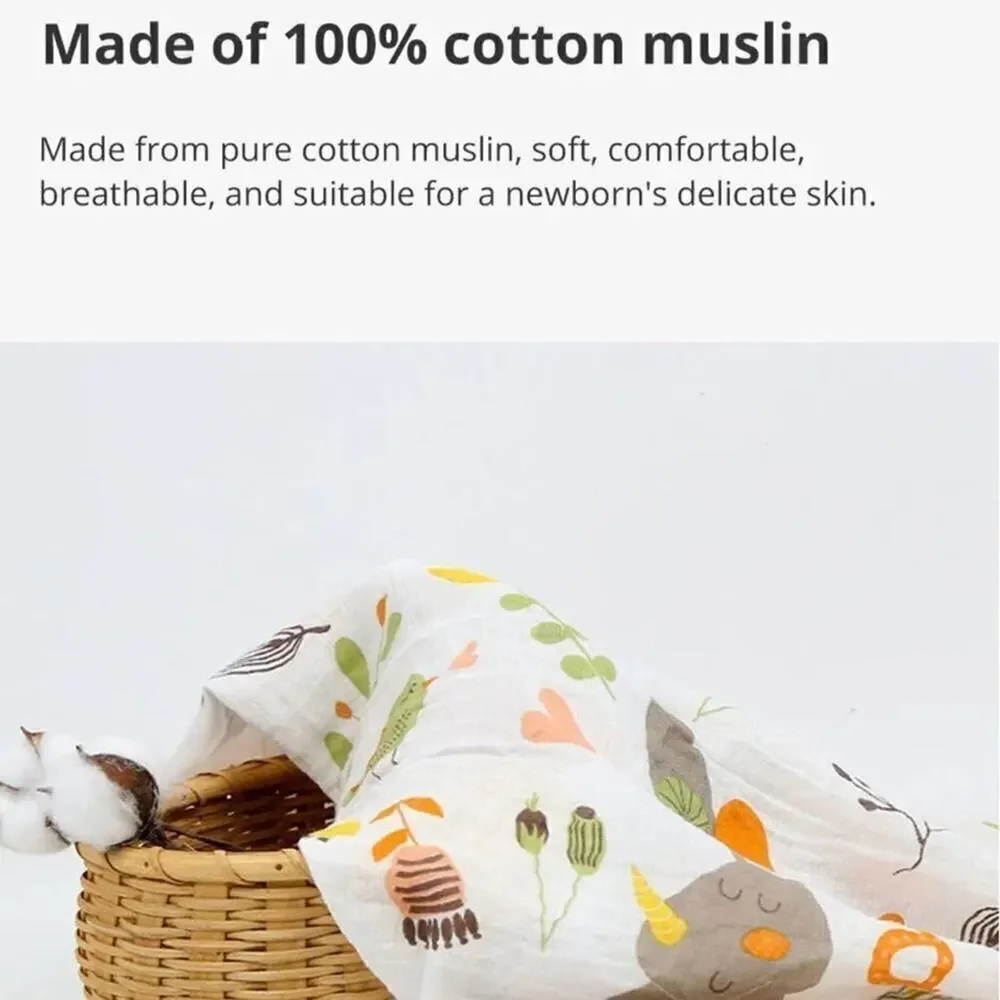 New double layer 100% cotton blanket